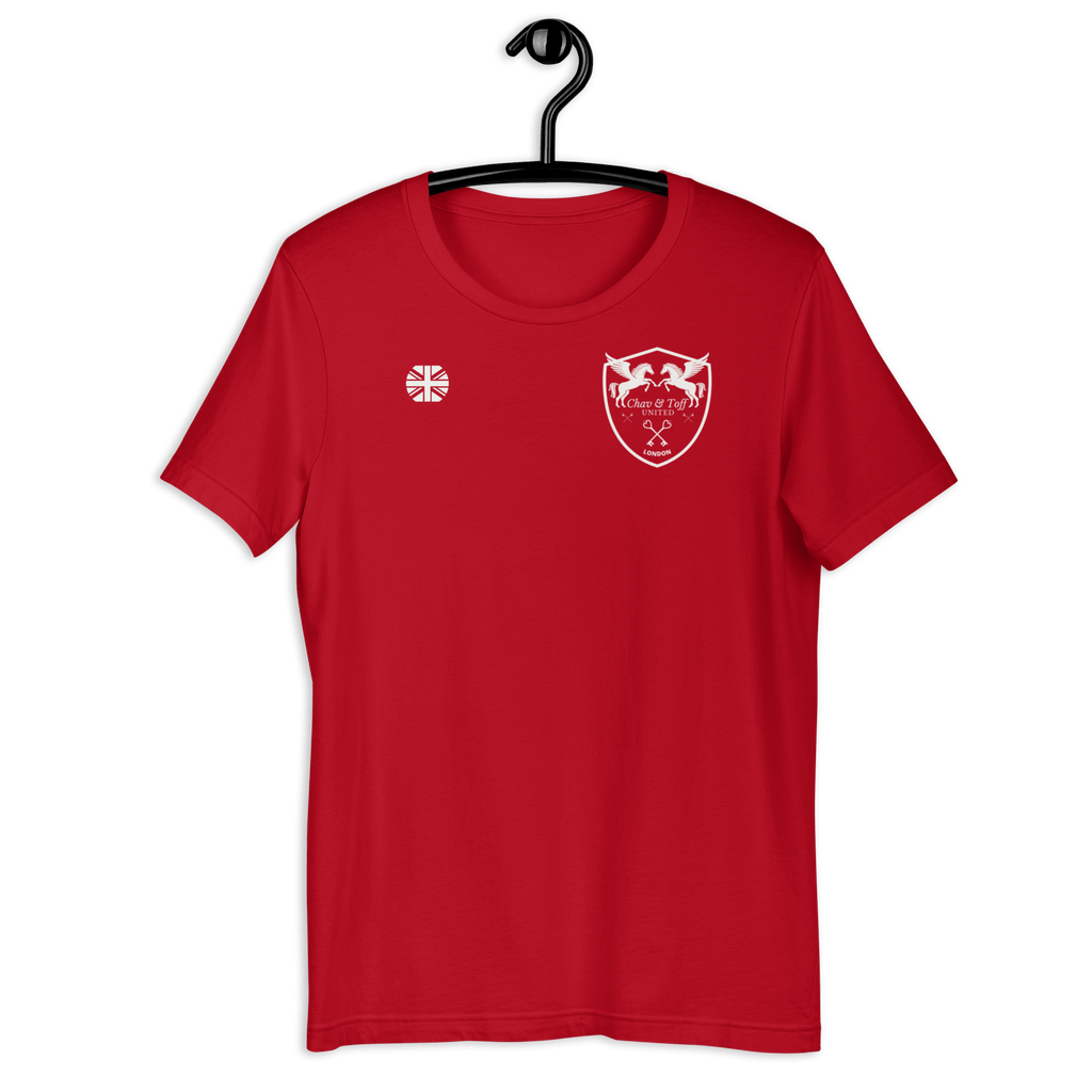 Chav & Toff United London T-shirt Red / S Shirts & Tops Jolly & Goode