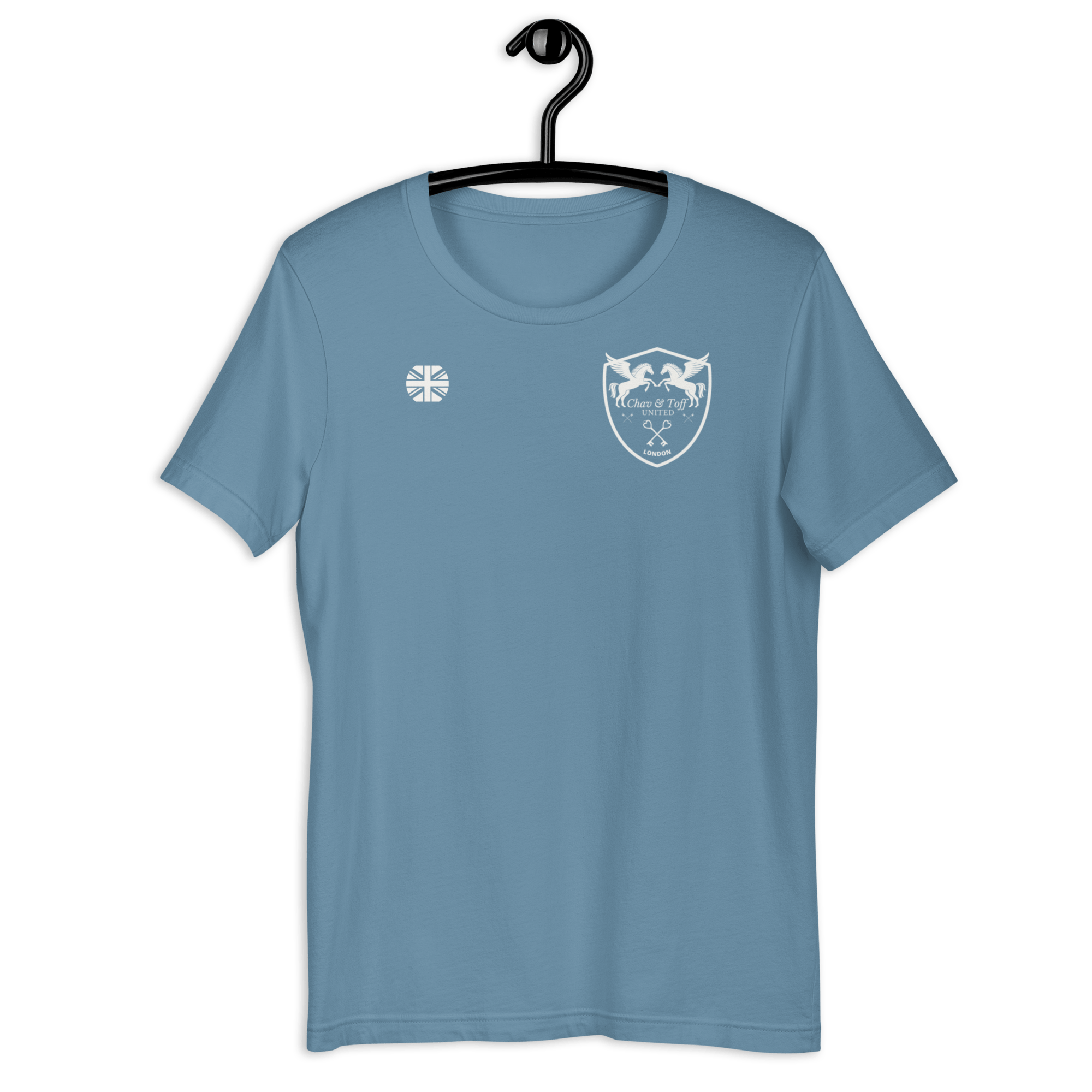 Chav & Toff United London T-shirt Steel Blue / S Shirts & Tops Jolly & Goode