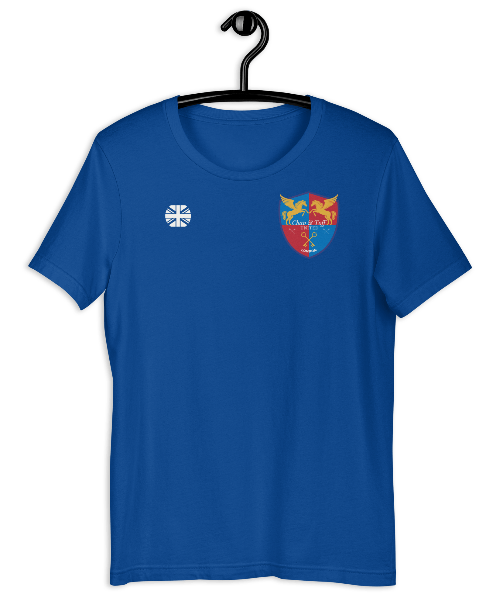 Chav & Toff United London T-Shirt True Royal / S Shirts & Tops Jolly & Goode