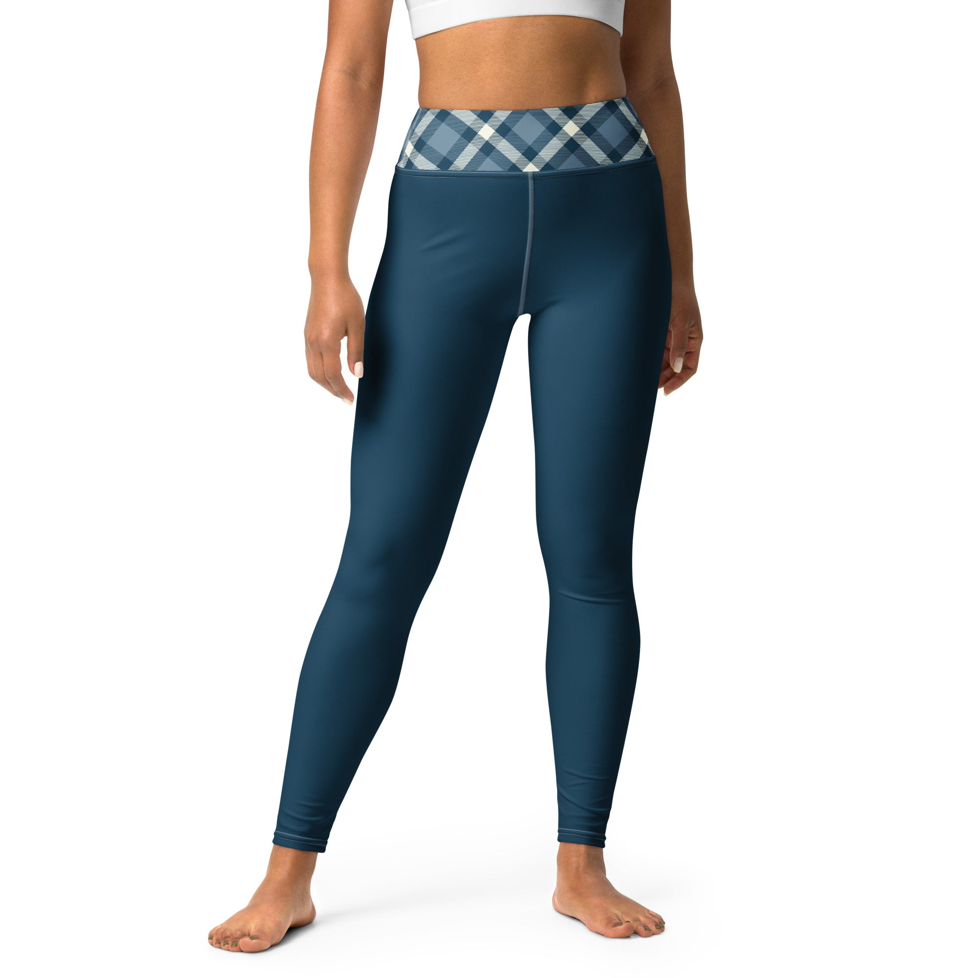 Cheeky Check Yoga Leggings.