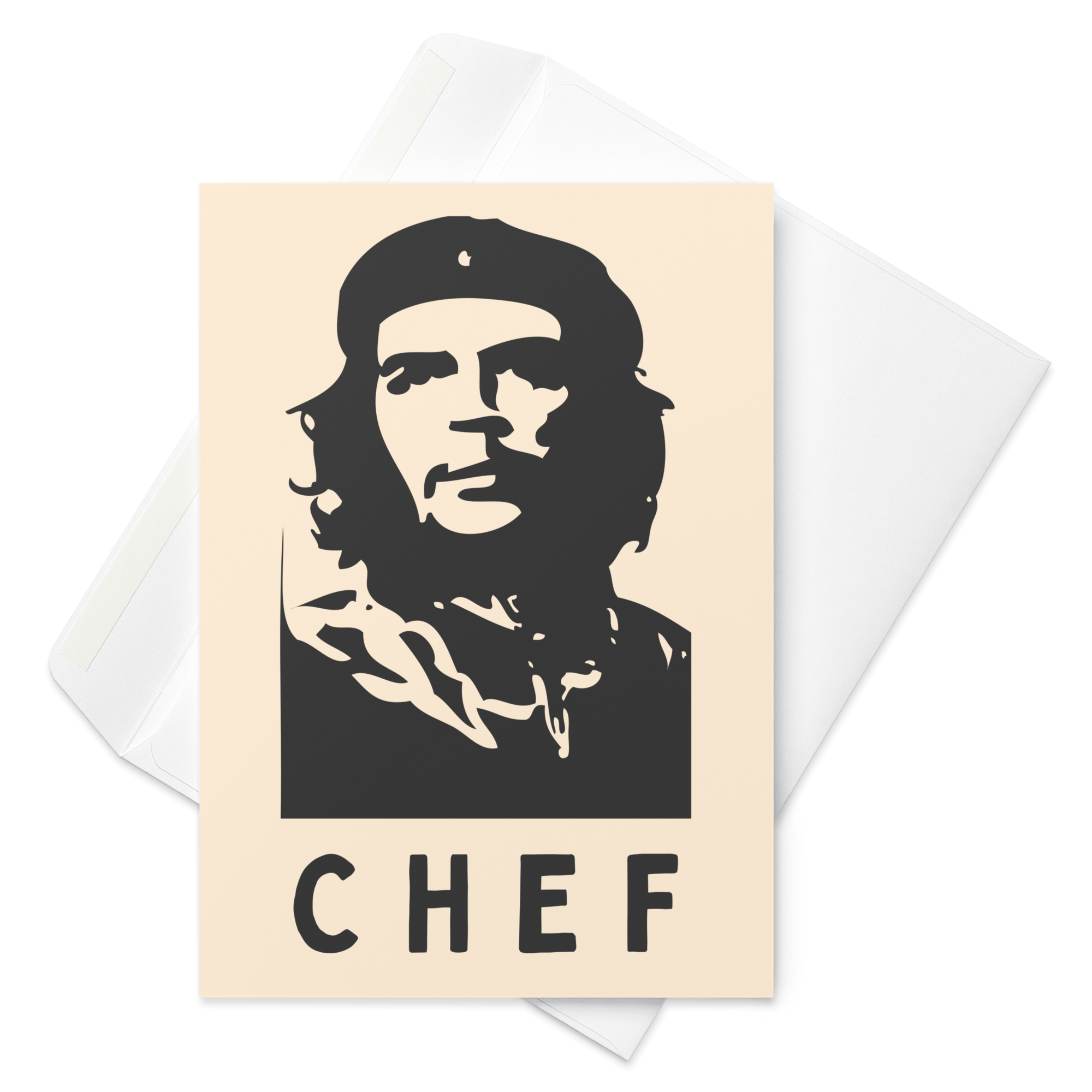Chef Greeting Card 5.83″×8.27″ Greeting & Note Cards Jolly & Goode
