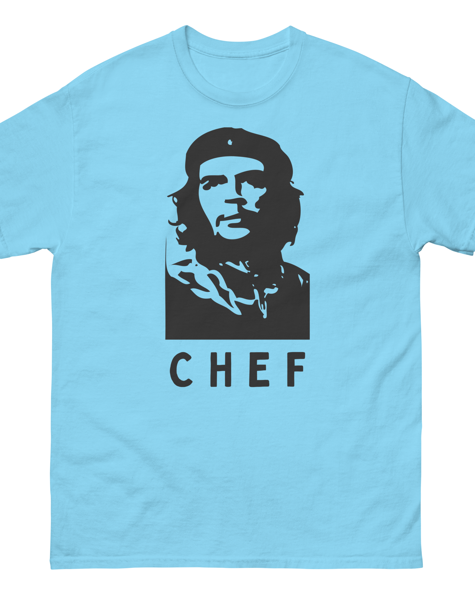 Chef T-shirt | Men's Heavyweight Cotton Tee Sky / S Shirts & Tops Jolly & Goode