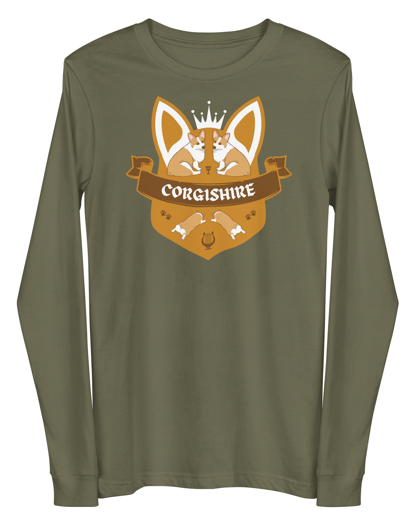 Corgishire Long-Sleeve Shirt Shirts & Tops Jolly & Goode