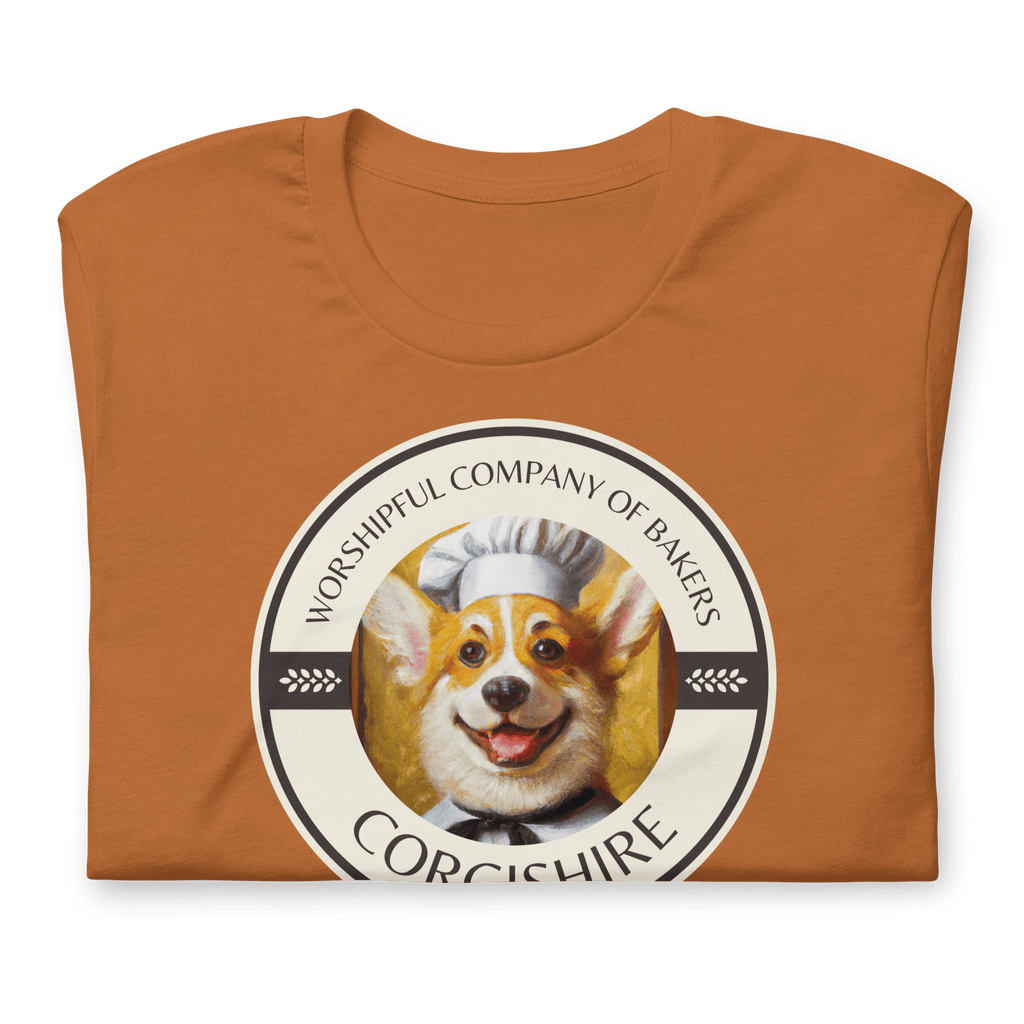 Corgishire Worshipful Company of Bakers T-shirt Shirts & Tops Jolly & Goode