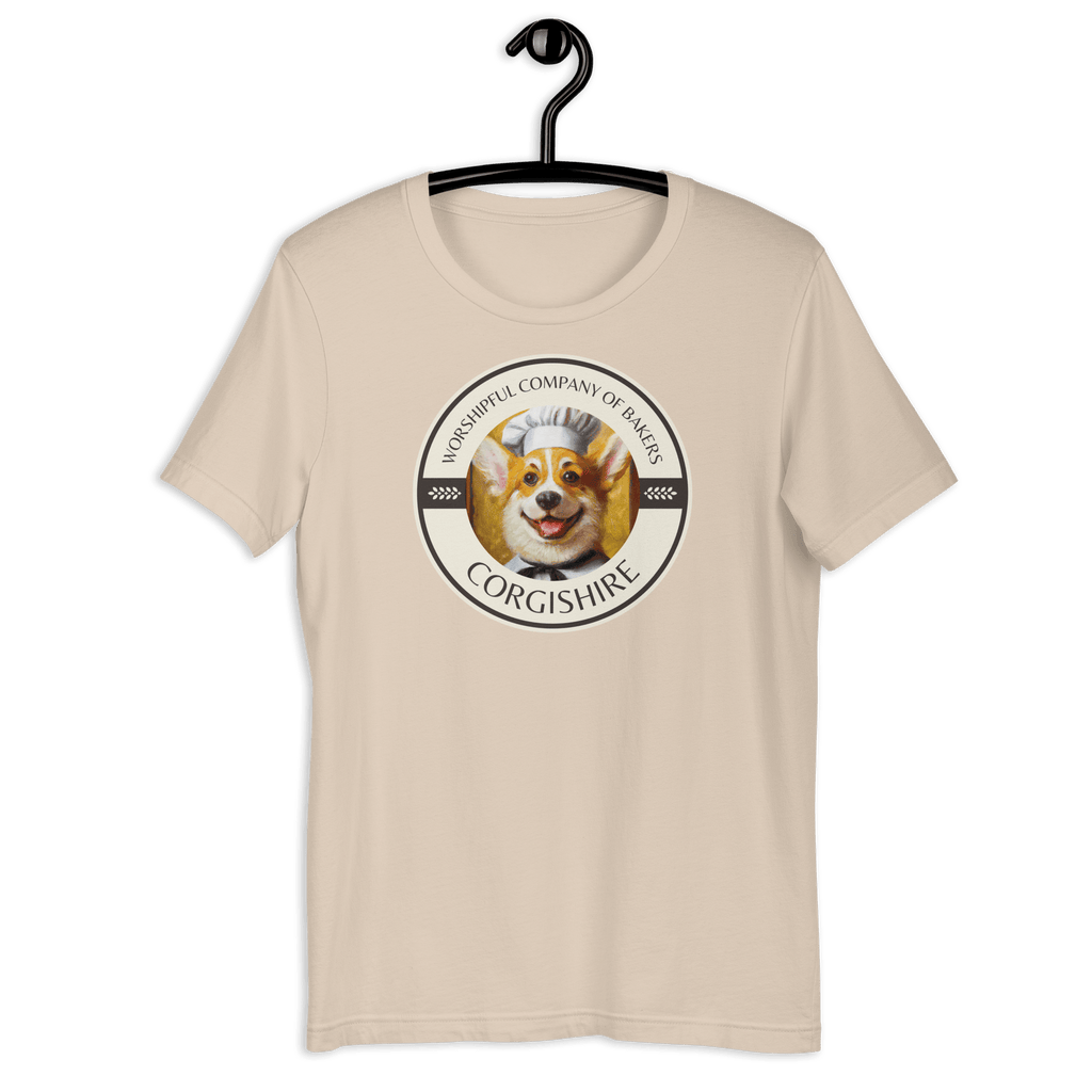 Corgishire Worshipful Company of Bakers T-shirt Soft Cream / S Shirts & Tops Jolly & Goode
