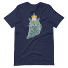 Crowned British Blue Shorthair Cat T-shirt Shirts & Tops Jolly & Goode