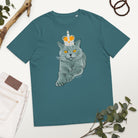 Crowned British Blue Shorthair T-shirt | Organic Cotton Shirts & Tops Jolly & Goode