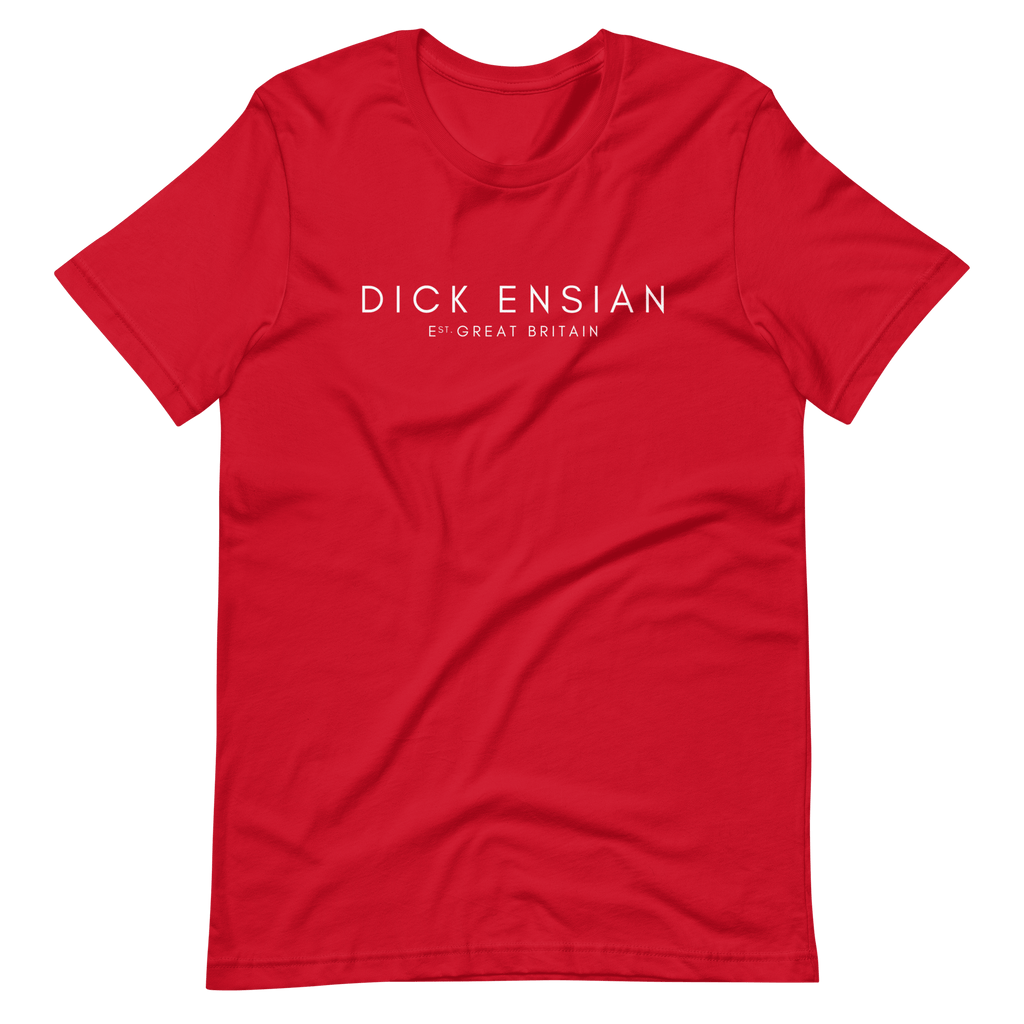 Dick Ensian T-Shirt Red / S Shirts & Tops Jolly & Goode