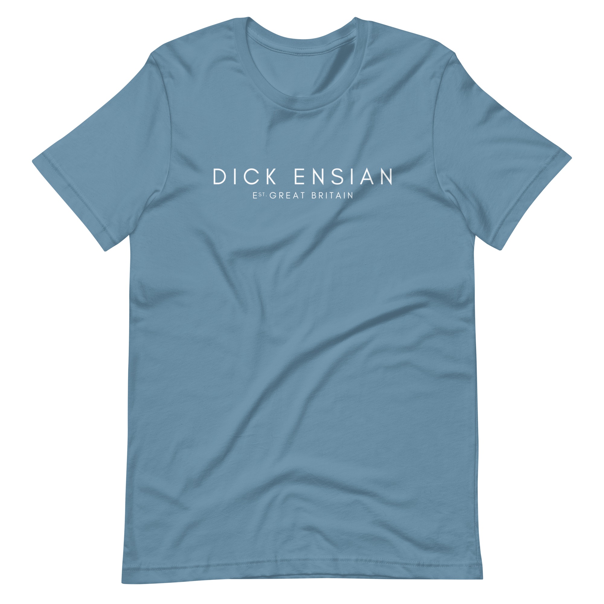 Dick Ensian T-Shirt Steel Blue / S Shirts & Tops Jolly & Goode