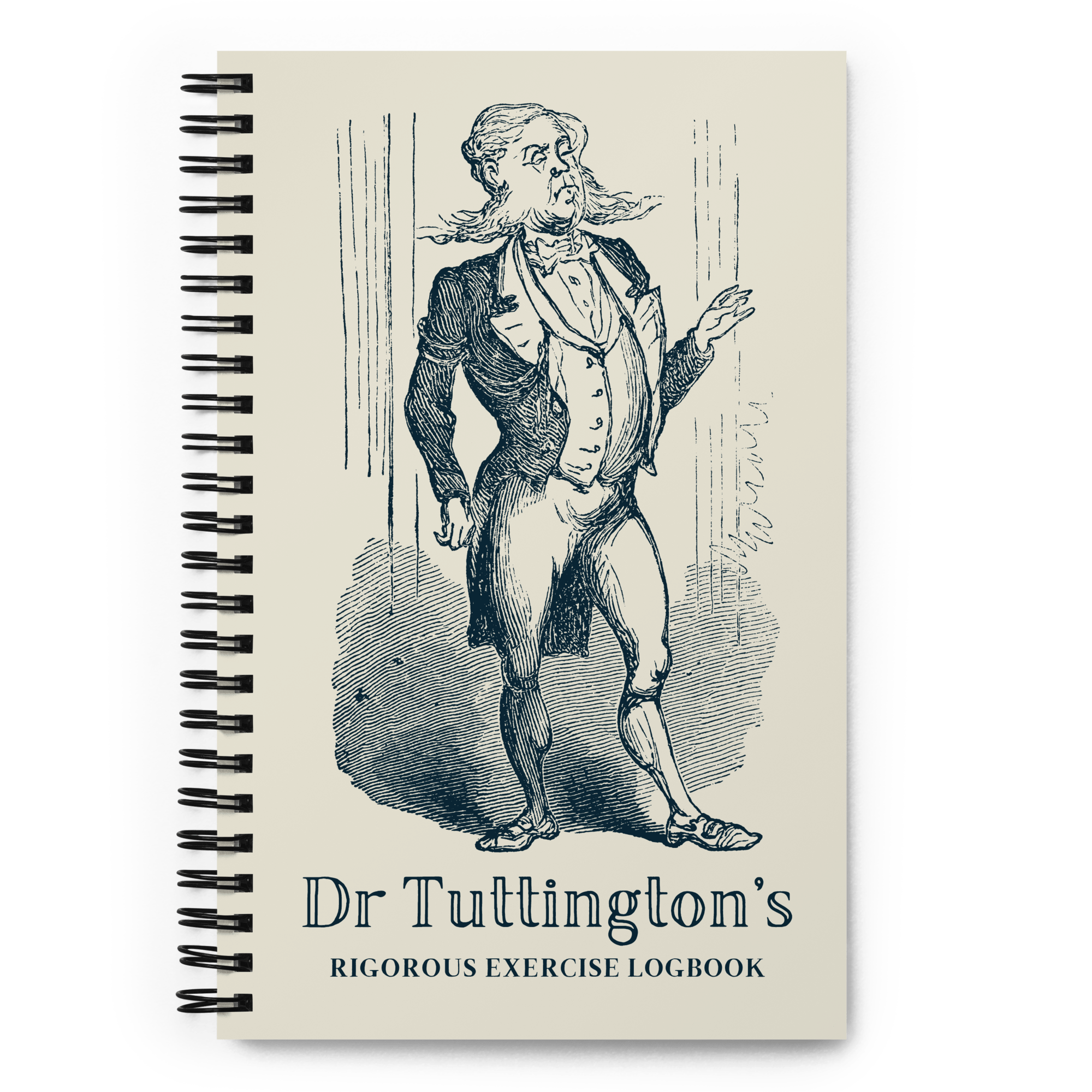 Dr Tuttington's Exercise Logbook Notebooks & Notepads Jolly & Goode