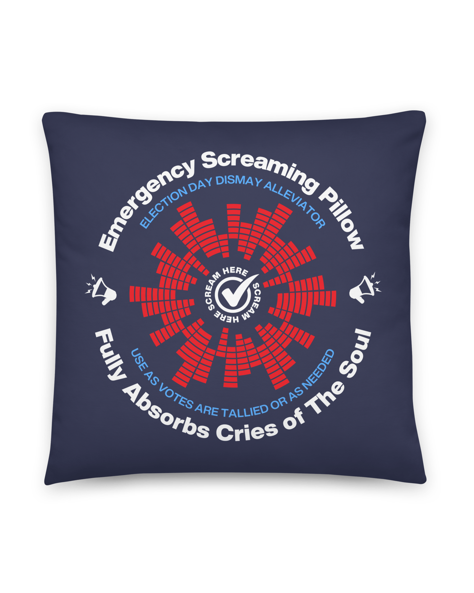 Election Day Emergency Screaming Pillow Jolly & Goode