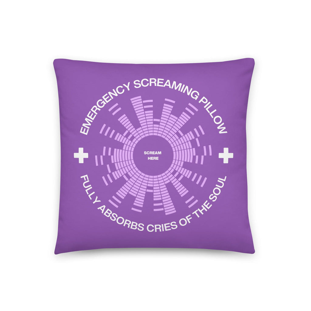 Emergency Screaming Pillow in The Pink Pillow Jolly & Goode