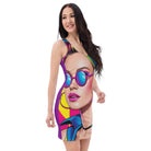 Emma Goode Mod Colours Bodycon Dress Fitted Dresses Jolly & Goode