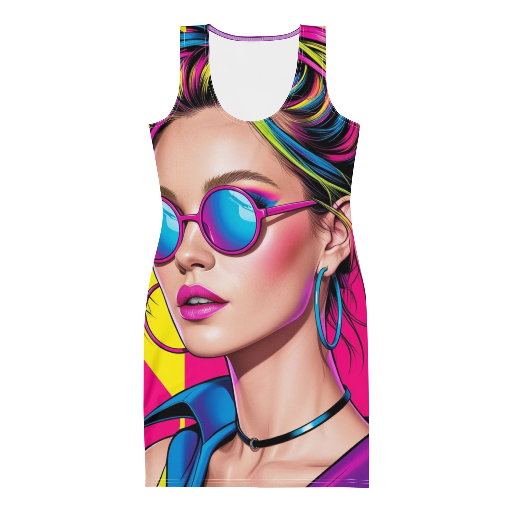 Emma Goode Mod Colours Bodycon Dress.