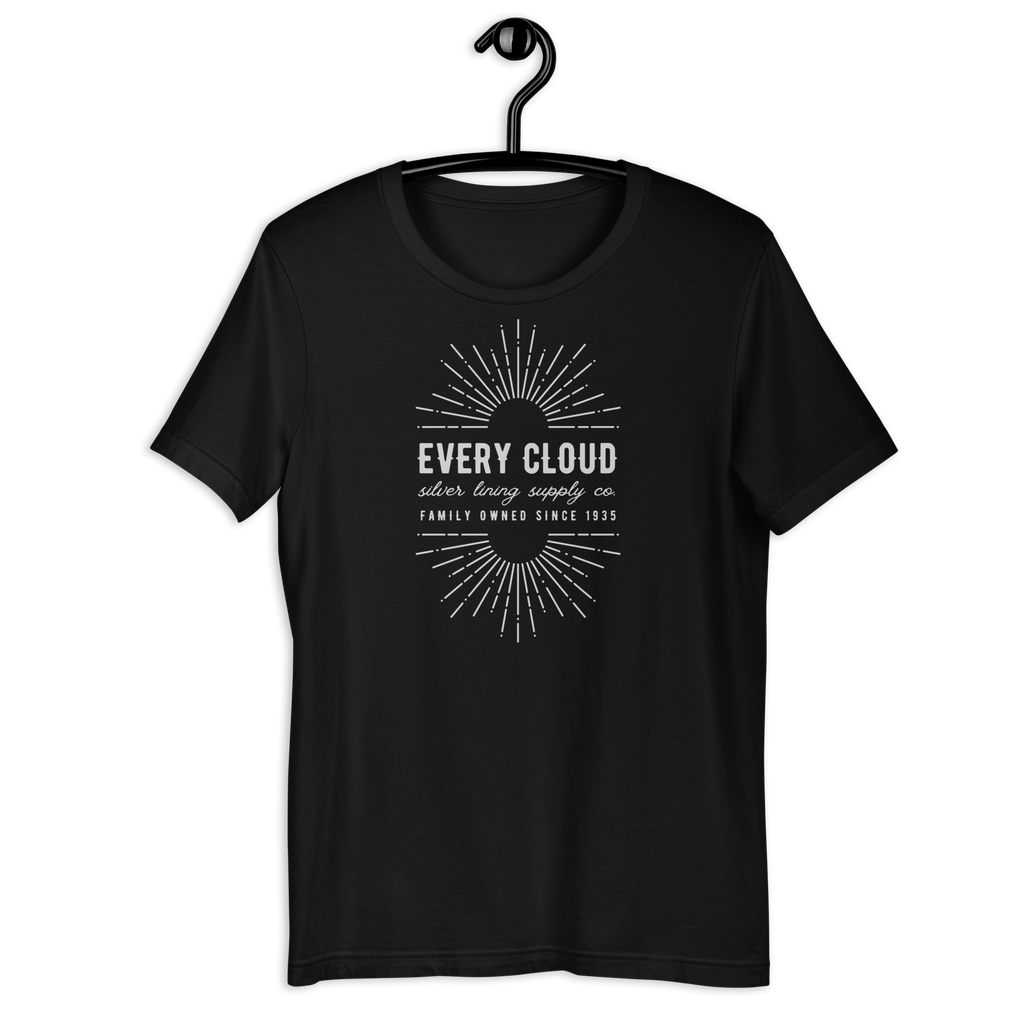 Every Cloud Silver Lining Supply Co. T-shirt Black / XS Jolly & Goode
