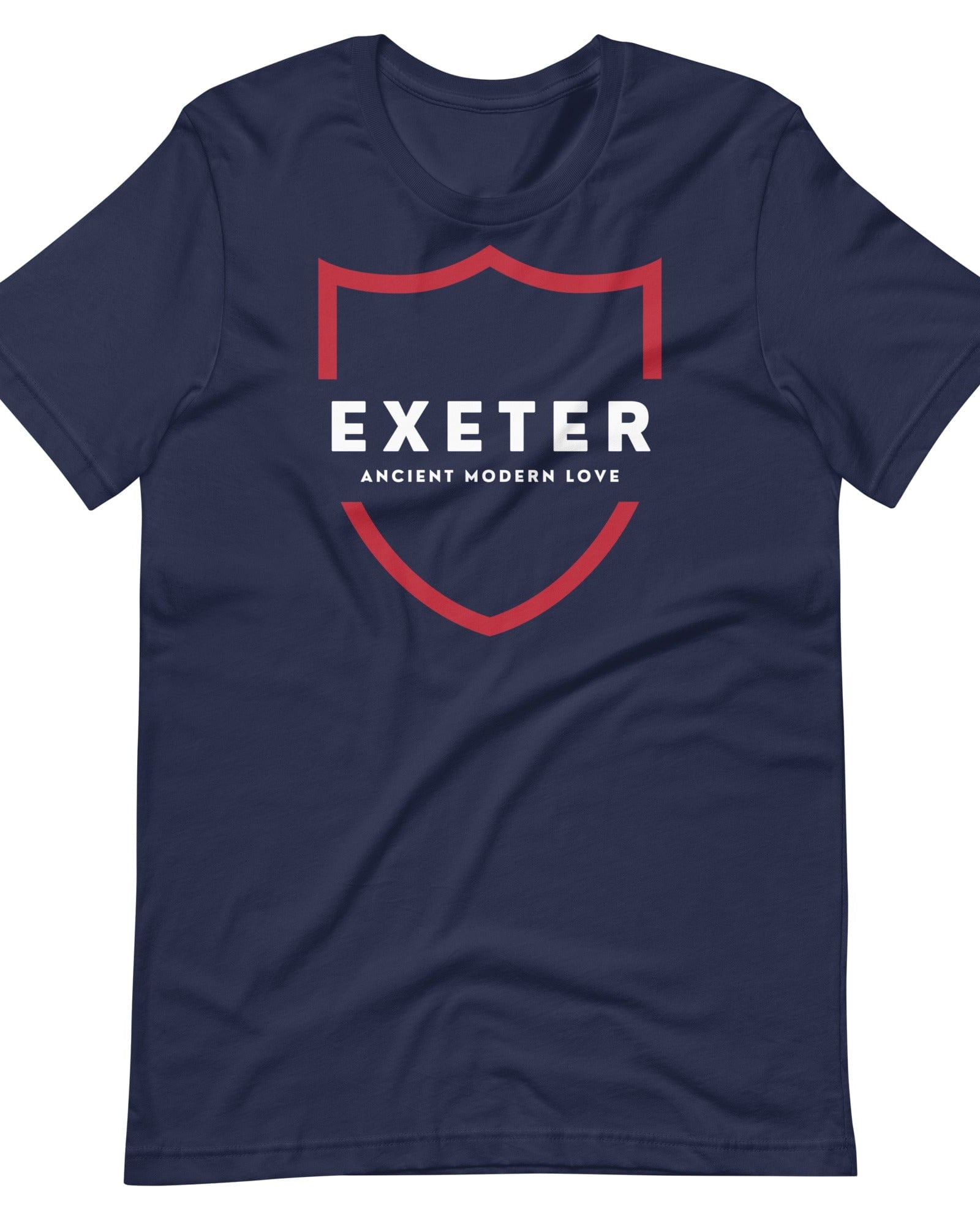 Exeter Ancient Modern Love T-shirt Navy / S Shirts & Tops Jolly & Goode