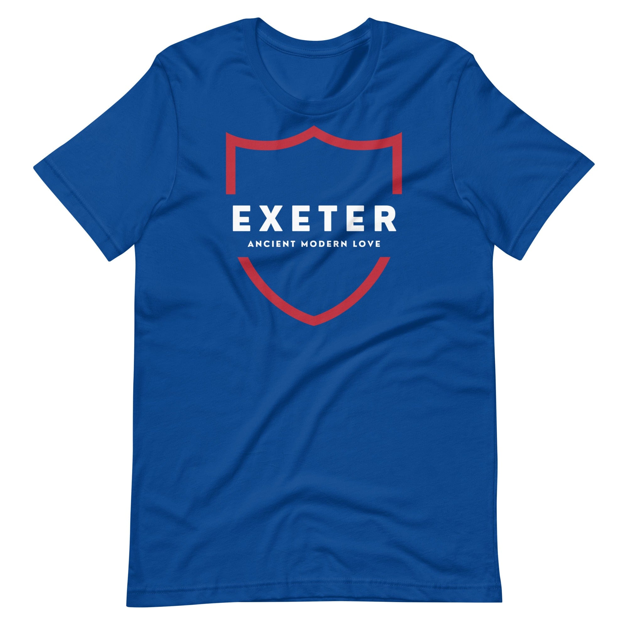 Exeter Ancient Modern Love T-shirt True Royal / S Shirts & Tops Jolly & Goode
