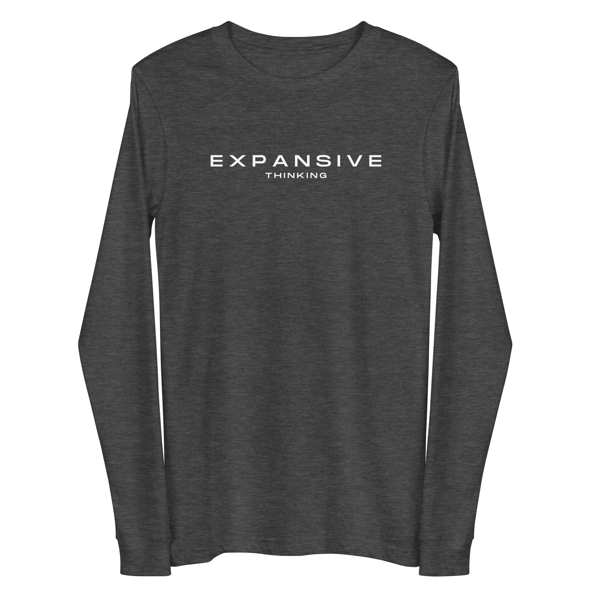 Expansive Thinking Long-Sleeve Shirt Dark Grey Heather / XS long sleeve shirts Jolly & Goode