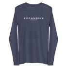 Expansive Thinking Long-Sleeve Shirt Heather Navy / XS long sleeve shirts Jolly & Goode