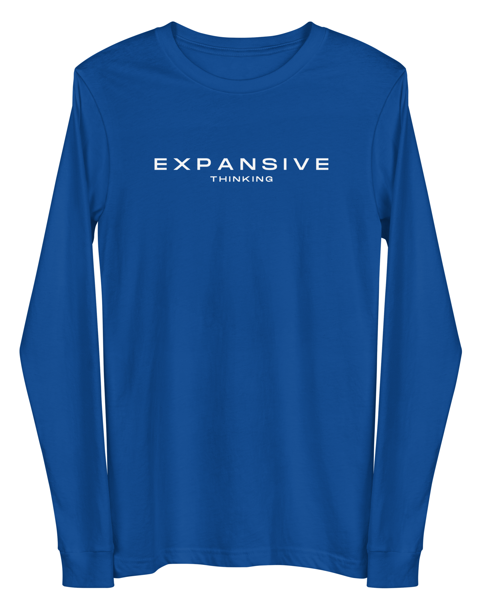 Expansive Thinking Long-Sleeve Shirt True Royal / XS long sleeve shirts Jolly & Goode