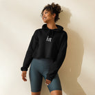 Fit | Crop Hoodie Black / S Shirts & Tops Jolly & Goode