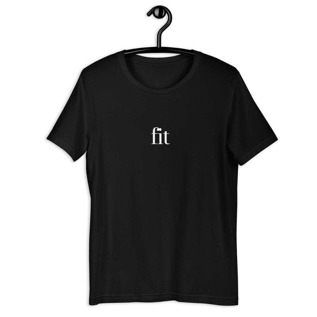 Fit T-Shirt Black / S Shirts & Tops Jolly & Goode