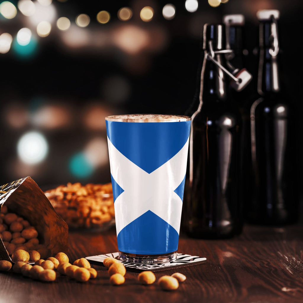 Flag of Scotland Pint Glass Pint Glass Jolly & Goode