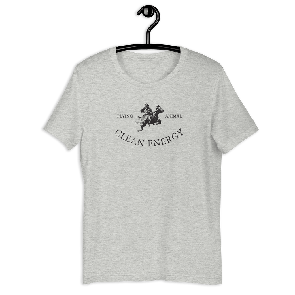 Flying Animal Clean Energy T-shirt Athletic Heather / S Jolly & Goode