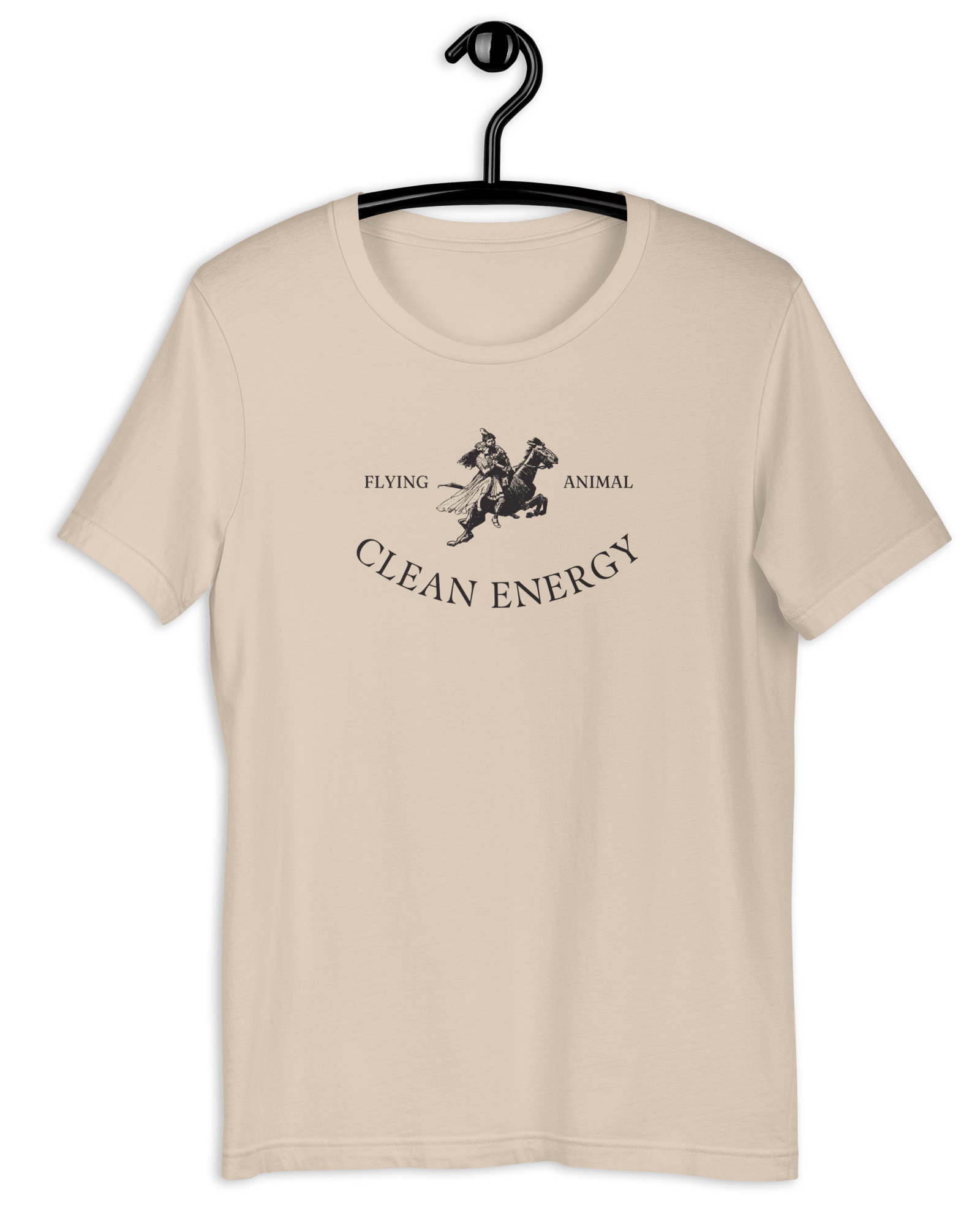 Flying Animal Clean Energy T-shirt Soft Cream / S Jolly & Goode