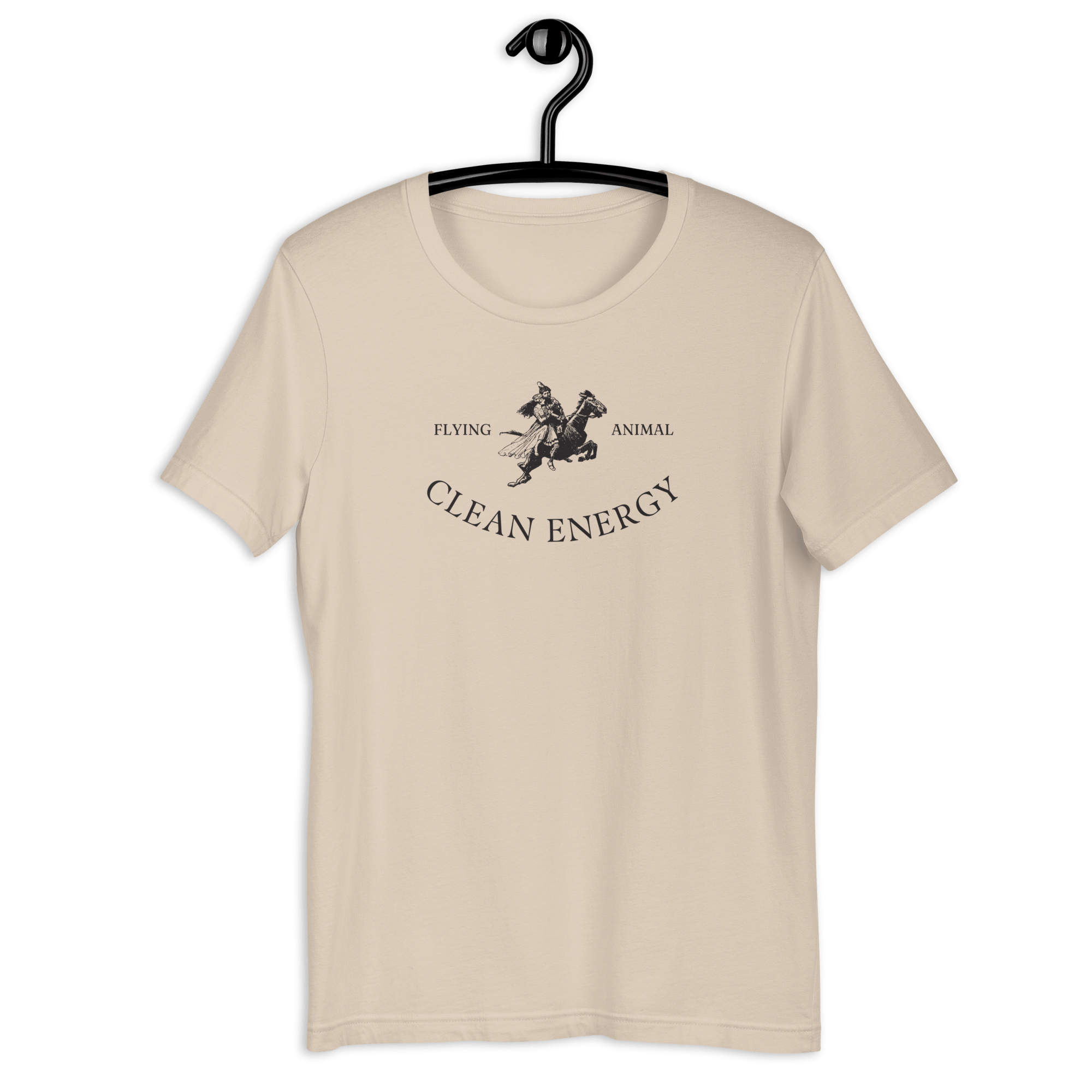 Flying Animal Clean Energy T-shirt Soft Cream / S Jolly & Goode