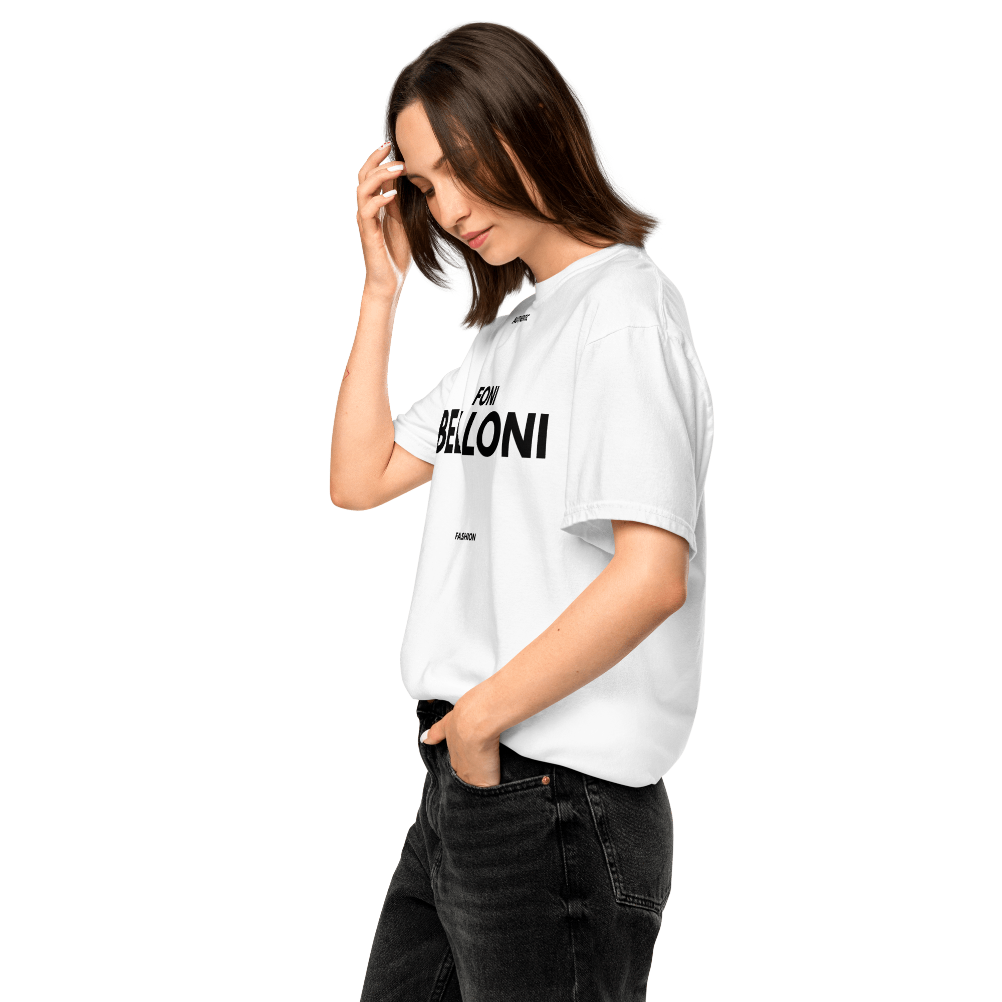 Foni Belloni Authentic Fashion T-Shirt | Garment-Dyed Shirts & Tops Jolly & Goode