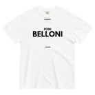 Foni Belloni Authentic Fashion T-Shirt | Garment-Dyed White / S Shirts & Tops Jolly & Goode