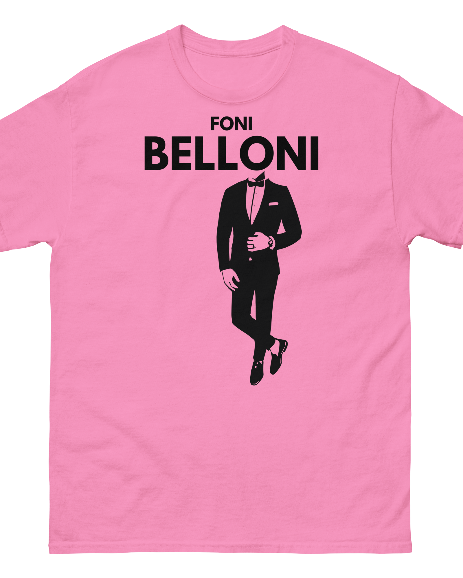 Foni Belloni Men's T-shirt | Heavyweight Cotton Azalea / S Men's Shirts Jolly & Goode