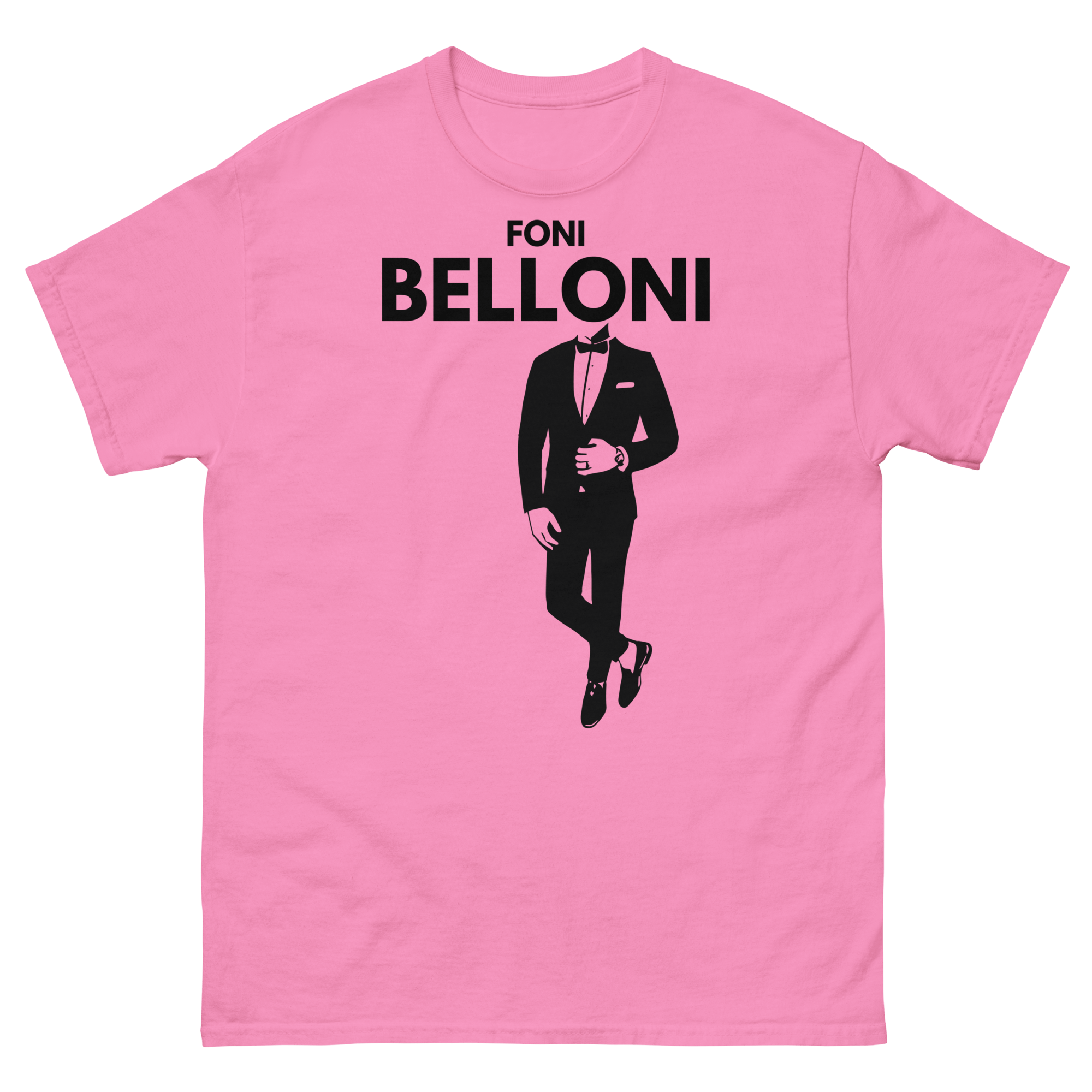 Foni Belloni Men's T-shirt | Heavyweight Cotton Azalea / S Men's Shirts Jolly & Goode