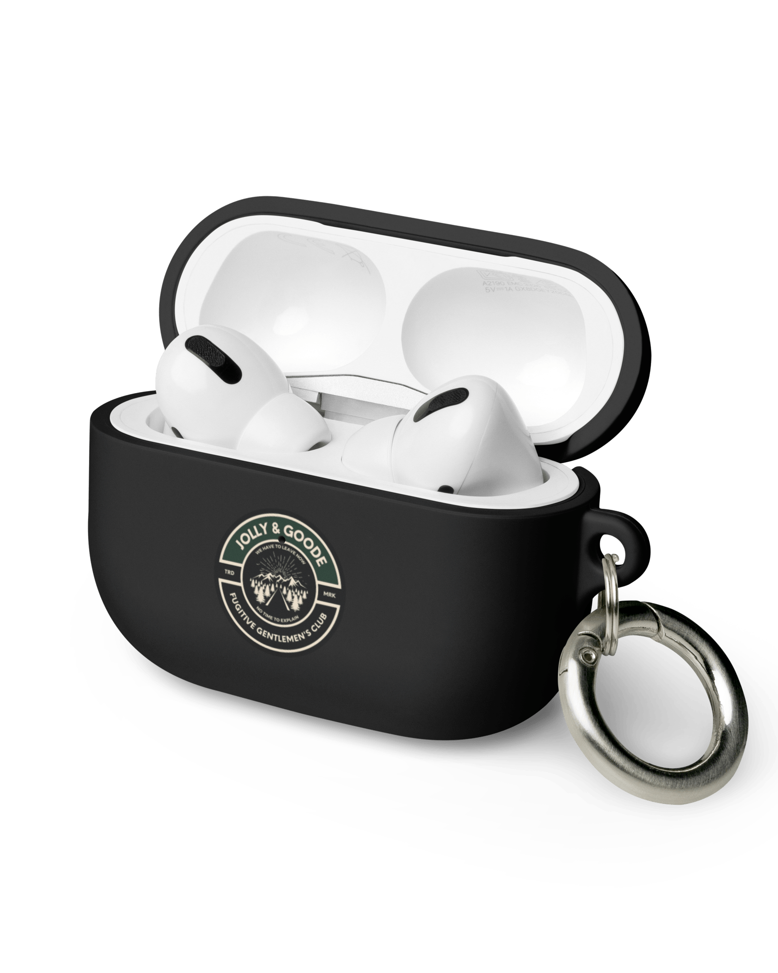 Fugitive Gentlemen's Club AirPods & AirPods Pro Case Black / AirPods Pro Jolly & Goode
