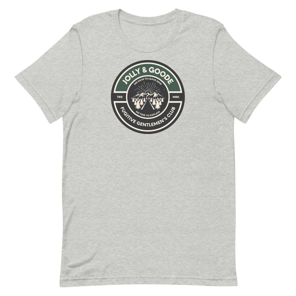 Fugitive Gentlemen's Club T-shirt Shirts & Tops Jolly & Goode