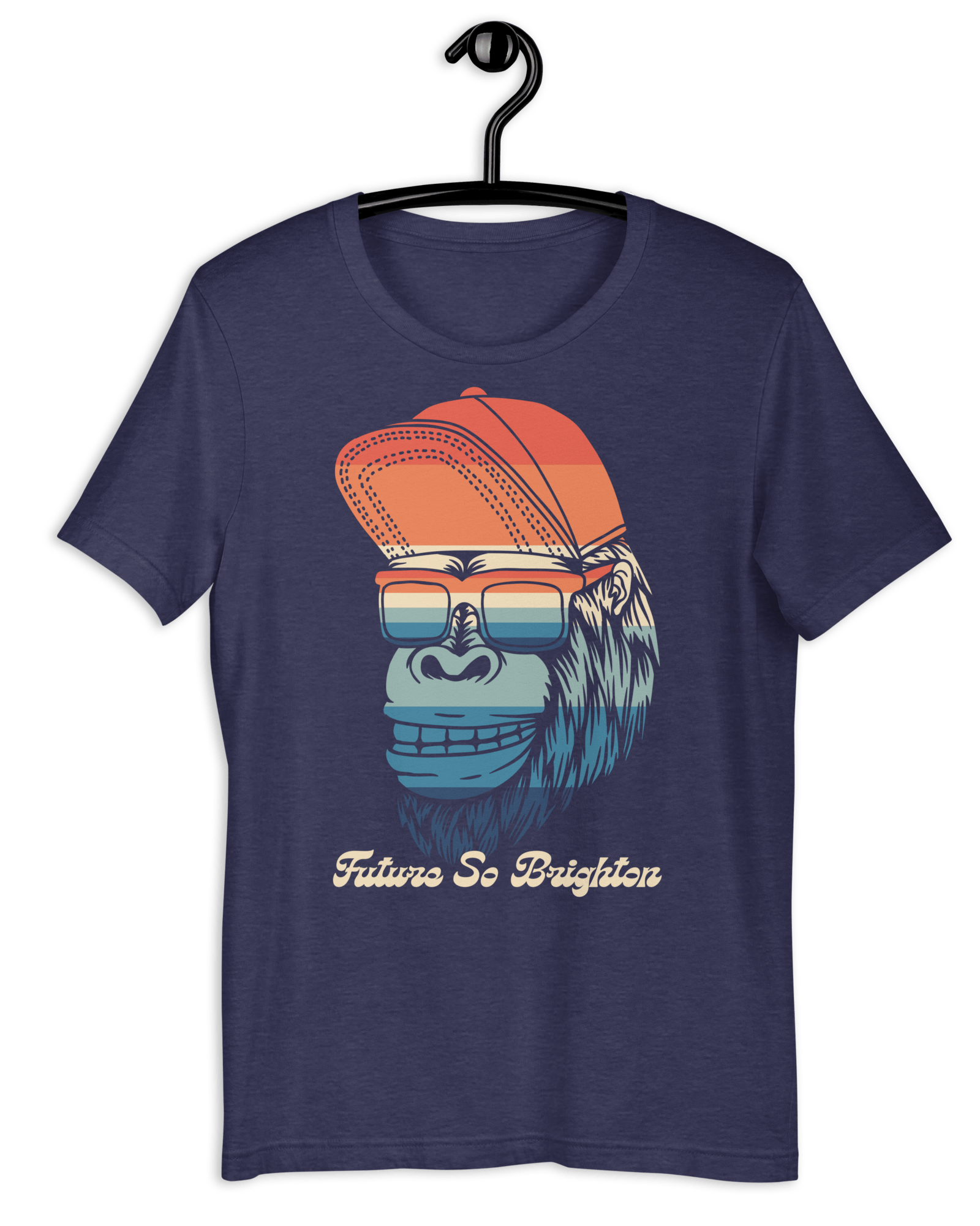 Future So Brighton T-shirt Heather Midnight Navy / XS Jolly & Goode