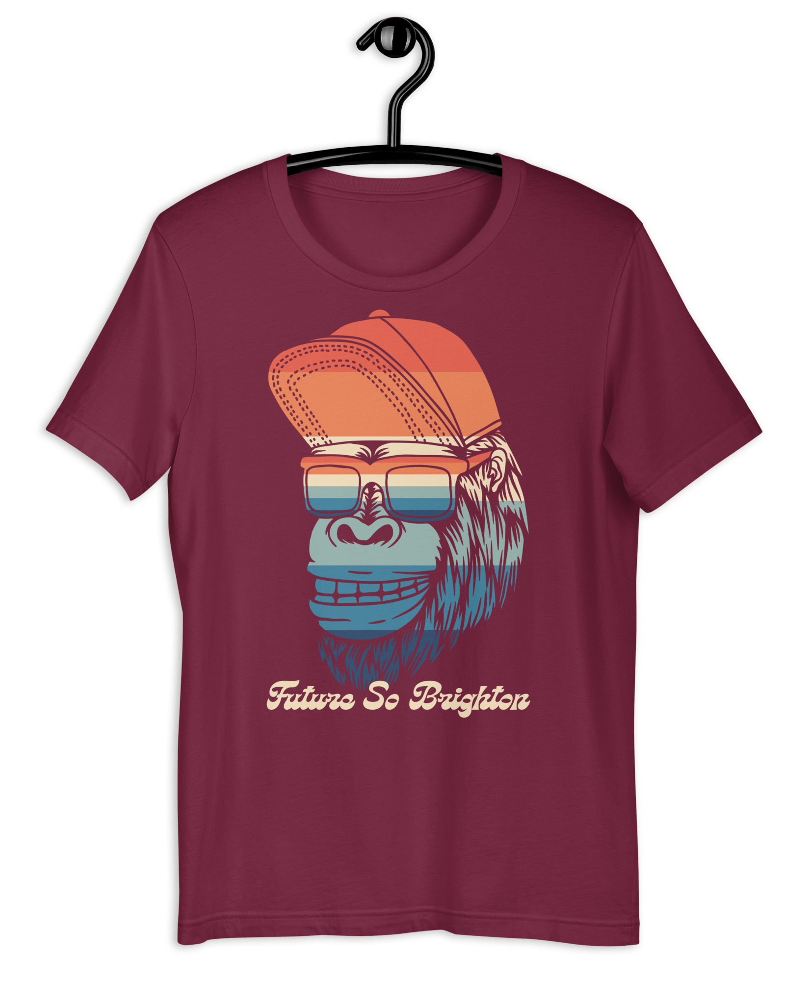 Future So Brighton T-shirt Maroon / XS Jolly & Goode