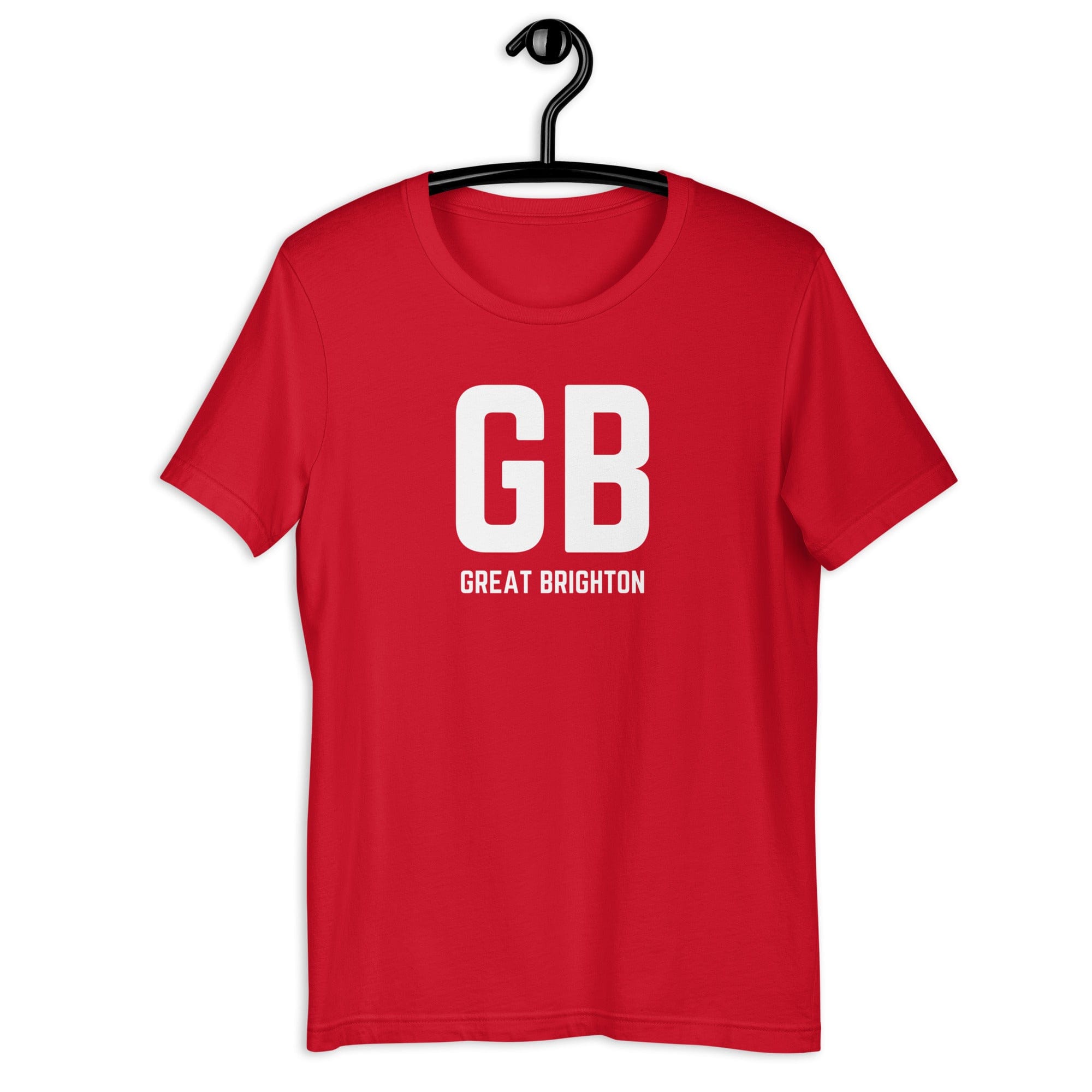 GB Great Brighton T-shirt Red / S Shirts & Tops Jolly & Goode