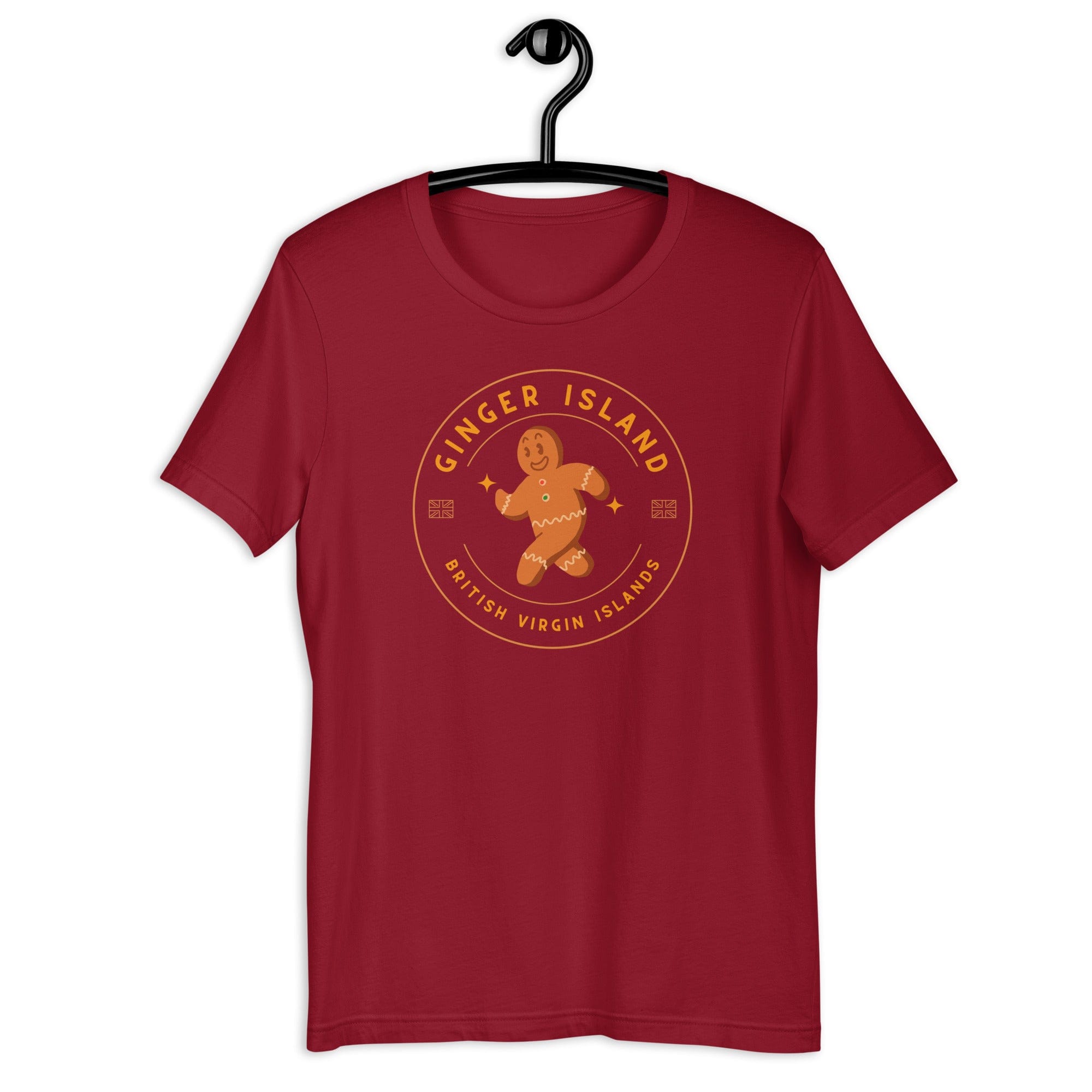 Ginger Island | British Virgin Islands | T-shirt Cardinal / S Shirts & Tops Jolly & Goode