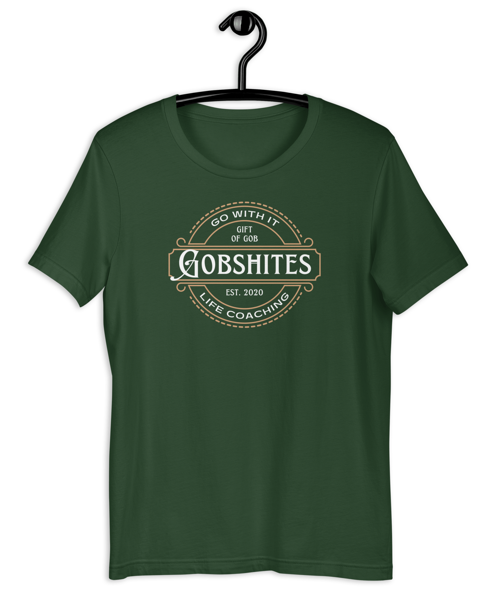 Gobshites Life Coaching T-shirt Forest / S Jolly & Goode