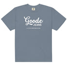 Goode Jeans | A Little Something Extra | Garment-dyed Heavyweight T-shirt | Relaxed Fit | Unisex Blue Jean / S Shirts & Tops Jolly & Goode