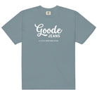 Goode Jeans | A Little Something Extra | Garment-dyed Heavyweight T-shirt | Relaxed Fit | Unisex Ice Blue / S Shirts & Tops Jolly & Goode