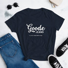 Goode Jeans | A Little Something Extra | Women's T-shirt Navy / S Women's Shirts Jolly & Goode