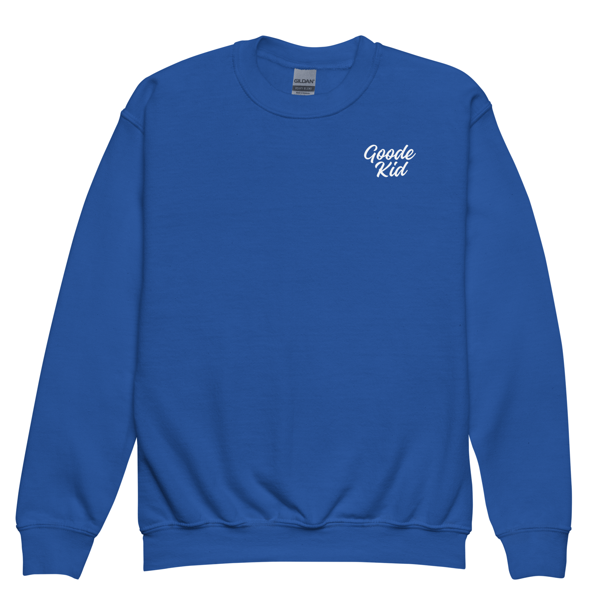 Goode Kid Sweatshirt Jumper | Youth Royal / XS kids sweatshirts Jolly & Goode