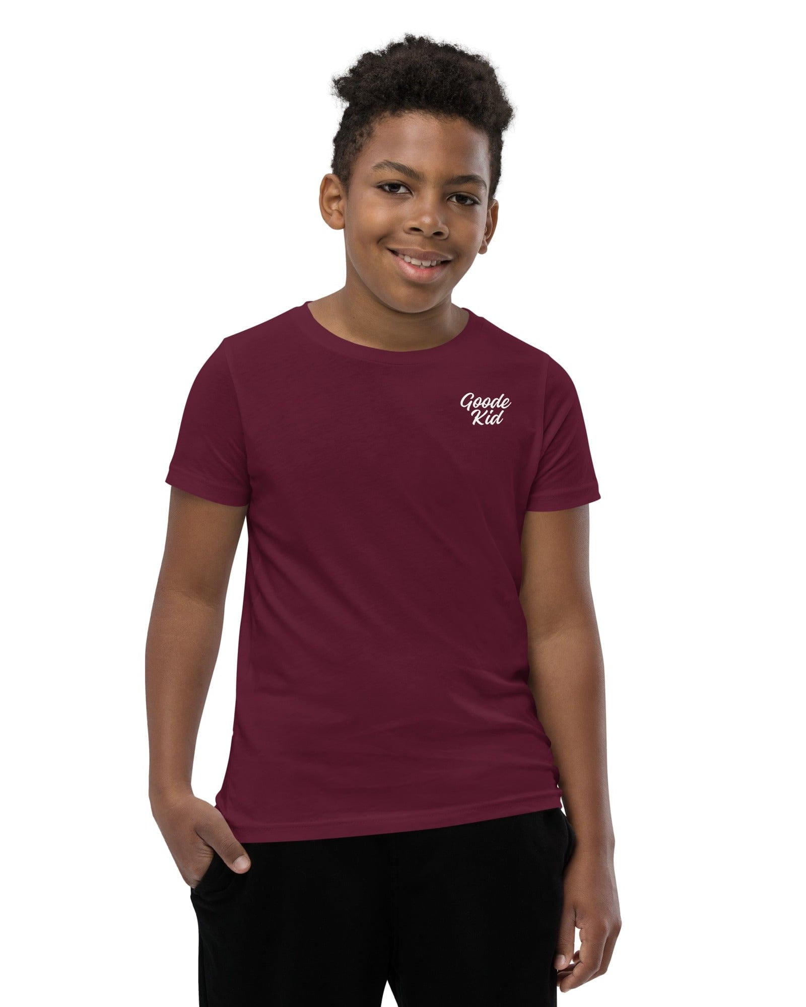 Goode Kid T-shirt | Youth Maroon / S kids t-shirts Jolly & Goode
