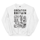 Greatish Britain Pillory Sweatshirt | Unisex White / S Sweatshirt Jolly & Goode