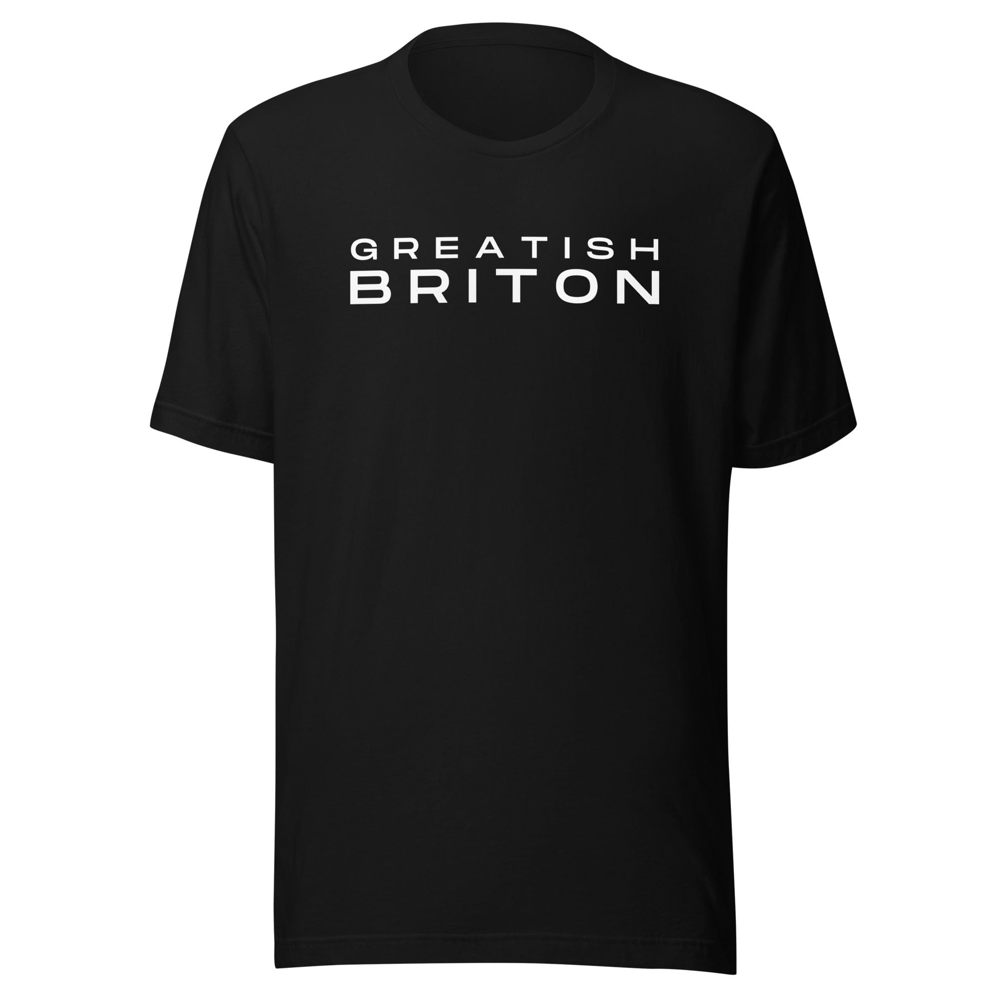 Greatish Briton T-shirt Black / S Shirts & Tops Jolly & Goode
