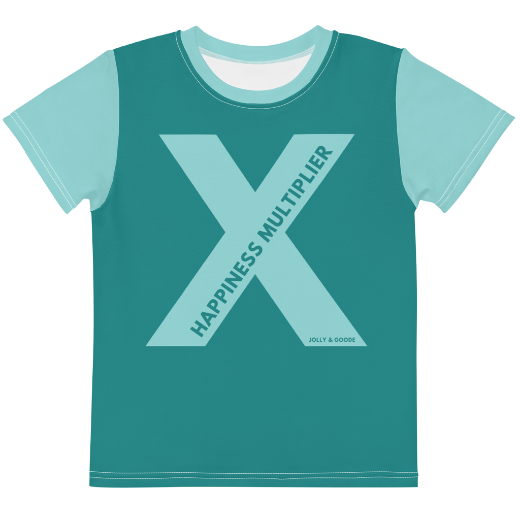 Happiness Multiplier Kids Shirt in Cool 2T Jolly & Goode
