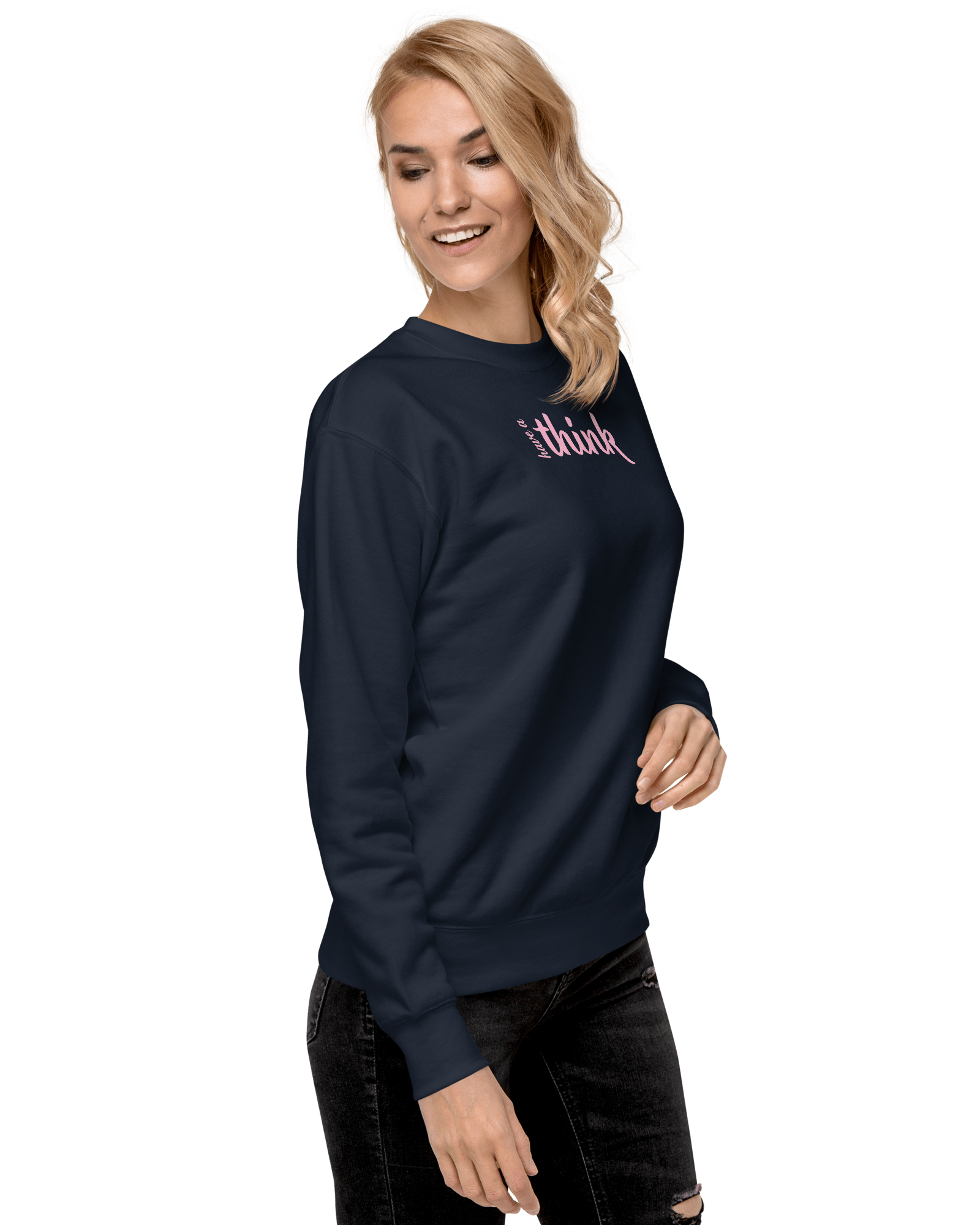 Have a Think Sweatshirt Navy Blazer / S Sweatshirt Jolly & Goode